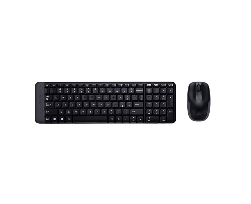 Logitech MK220 Kablosuz Klavye Mouse 920-003163 resmi