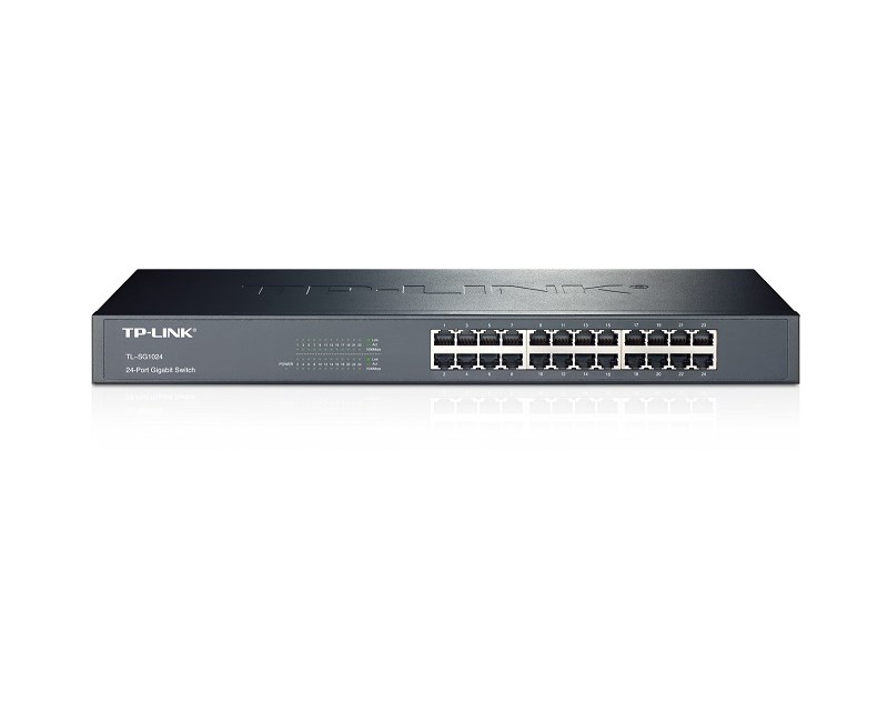 Tp-Link TL-SG1024 24 Port Gigabt Switch Rack Tipi* resmi