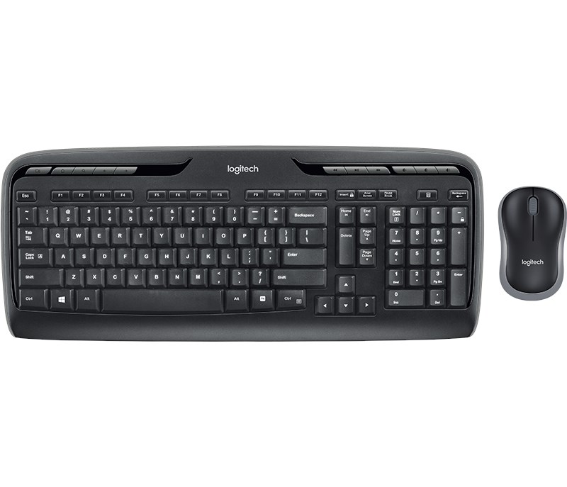 Logitech MK330 Kablosuz Klavye Mouse 920-003988 resmi