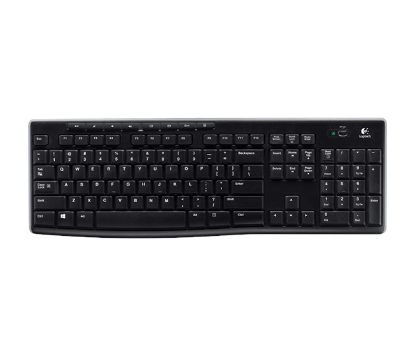 Logitech K270 Kablosuz Klavye Q Siyah 920-003761 resmi