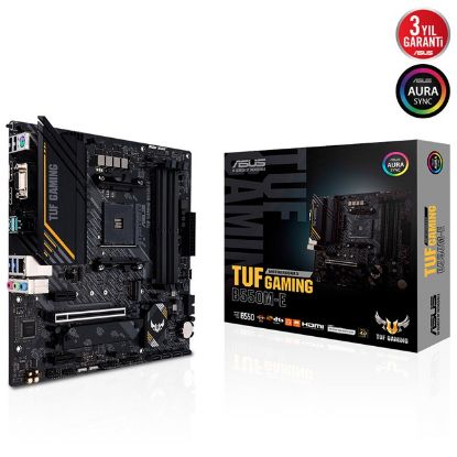 Asus Tuf Gaming B550M-E AM4 Ryzen DDR4 Vga Hdmi Dp resmi