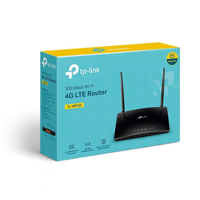 Tp-Link TL-MR150 AC300 Dual Band 4G LTE Router resmi