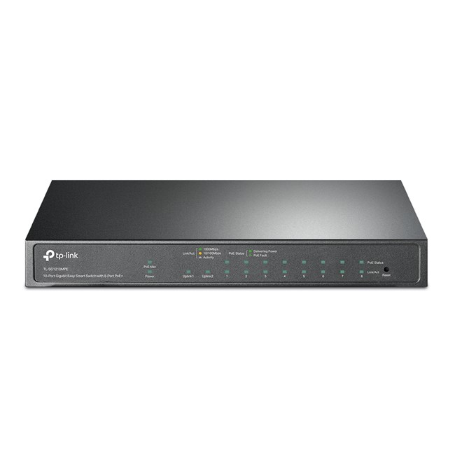 TP-Link TL-SG1210MPE 8 Port Gigabit PoE 1SFP Switc resmi