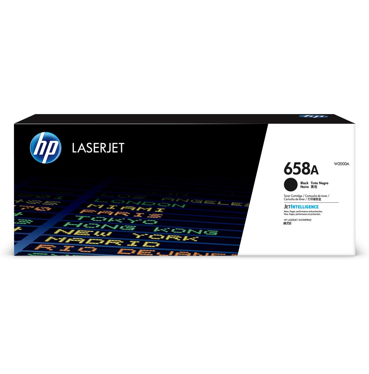 HP W2000A (658A) SİYAH LASERJET TONER resmi