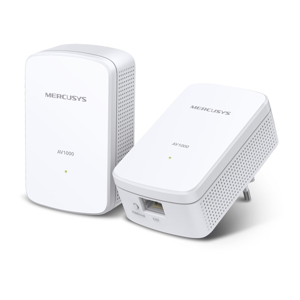 TP-LINK MERCUSYS MP500 KIT 1000Mbps KABLOSUZ POWERLINE GENİŞLETİCİ resmi