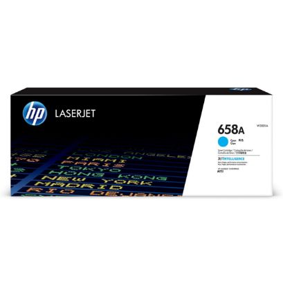 HP W2001A (658A) CYAN LASERJET TONER resmi