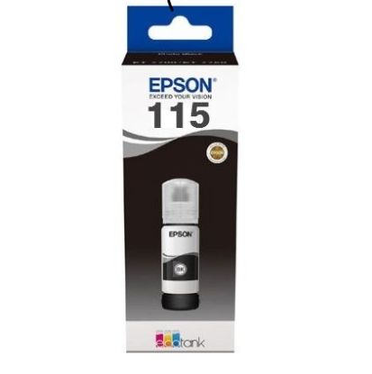 EPSON C13T07C14A (115) SİYAH MÜREKKEP KARTUŞ 70 ML resmi