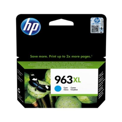 HP 3JA27AE (963XL) YUKSEK KAPASITE CYAN MUREKKEP KARTUS 1600 SAYFA resmi