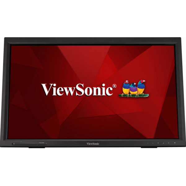 24 VIEWSONIC TD2423 FULL HD VGA+DVI+HDMI+USB TYPE A 10 PARMAK DOKUNMATIK MONITOR resmi