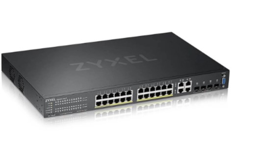 ZYXEL GS2220-28HP 24-PORT GBE L2 POE SWITCH WITH GBE UPLINK (1 YEAR NCC PRO PACK LICENSE BUNDLED) resmi