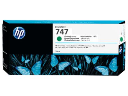 HP P2V84A (747) 300 ML KROMATIK YESIL GENİS FORMAT MUREKKEP KARTUS resmi