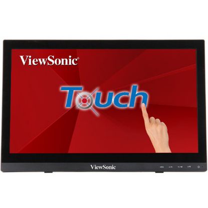 15.6 VIEWSONIC TD1630-3 HD HDMI+VGA 10 PARMAK KAPASITIF DOKUNMATIK MONITOR resmi