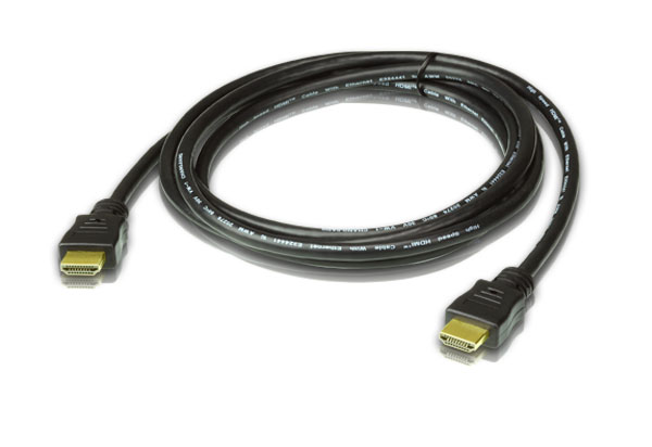 ATEN 2L-7D02H-1 2M HDMI KABLO 1.4 M/M 30AWG GOLD BLACK resmi