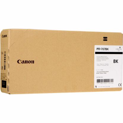 CANON 9821B001 PFI-707BK SİYAH KARTUŞ (700 ML)IPF 830/IPF 840/IPF 850 resmi