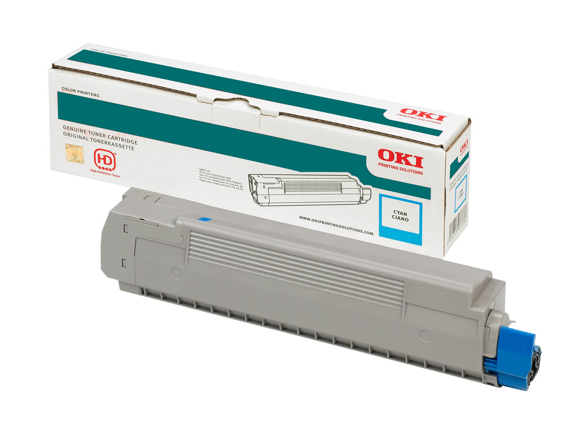 OKI 44059171 MAVI TONER / MC851, MC861 / 7300 SAYFA resmi