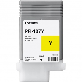 CANON 6708B001 PFI-107Y SARI KARTUS (130 ML)IPF 670/IPF 680/IPF 685/IPF770/IPF 780/IPF 785 resmi