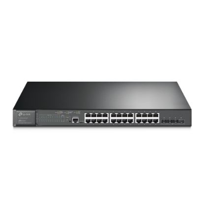 TP-LINK TL-SG3428XMP 24 PORT GIGABIT L2 YÖNETİLEBİLİR POE SWITCH resmi