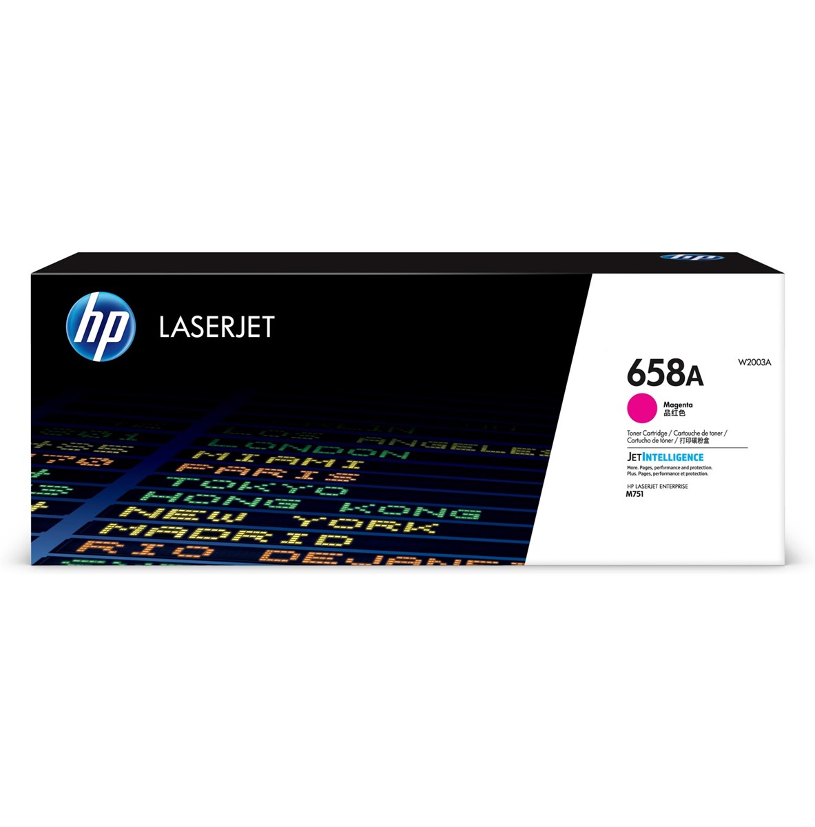 HP W2003A (658A) MAGENTA LASERJET TONER resmi