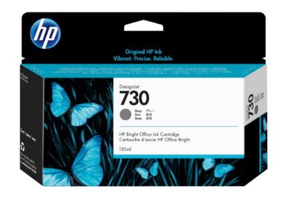 HP P2V66A (730) GRI 130 ML GENIS FORMAT MUREKKEP KARTUSU resmi