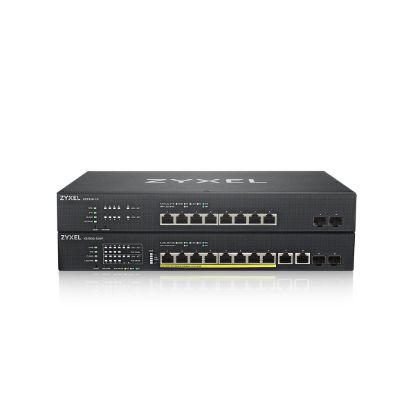 ZYXEL XS1930-12HP 8 PORT MULTI-GIGABIT SMART MANAGED UPOE SWITCH resmi