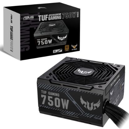 ASUS TUF - GAMING 750B 80 PLUS BRONZE 750W GÜÇ KAYNAĞI 6 YIL GARANTİ resmi