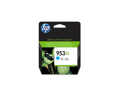 HP F6U16AE (953XL) CYAN YUKSEK KAPASITELI MUREKKEP KARTUSU 1.600 SAYFA resmi