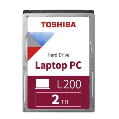 Toshiba 2TB 2.5" 5400rpm 128MB L200 HDWL120UZSVA resmi