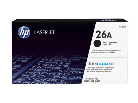 HP CF226A (26A) SIYAH TONER 3.100 SAYFA resmi