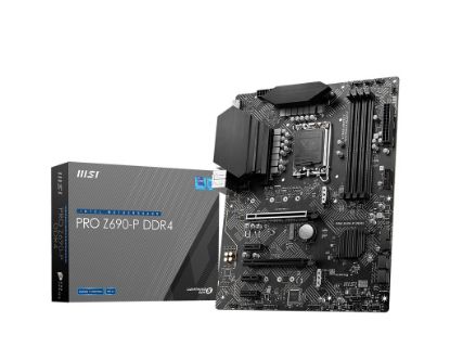 MSI PRO Z690-P DDR4 SOKET 1700 DDR4 5200 (OC) PCI-E,Gen 5,M.2 USB3.2 2.5G LAN ATX resmi