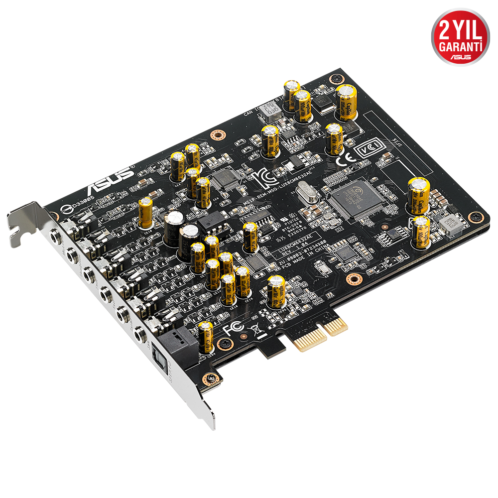 ASUS XONAR AE PCI EXPRESS 7.1 KANAL, 110DB, OYUNCU SES KARTİ resmi