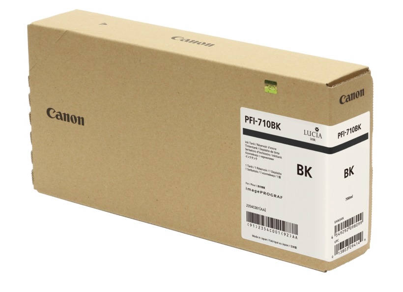 CANON 2354C001 PFI-710 BK SİYAH KARTUŞ(700 ml) / TX-2000 / TX-3000 / TX-4000 resmi