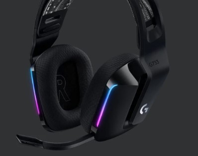 LOGITECH G G733 LIGHTSPEED KABLOSUZ RGB OYUNCU KULAKLIĞI SİYAH 981-000864 resmi