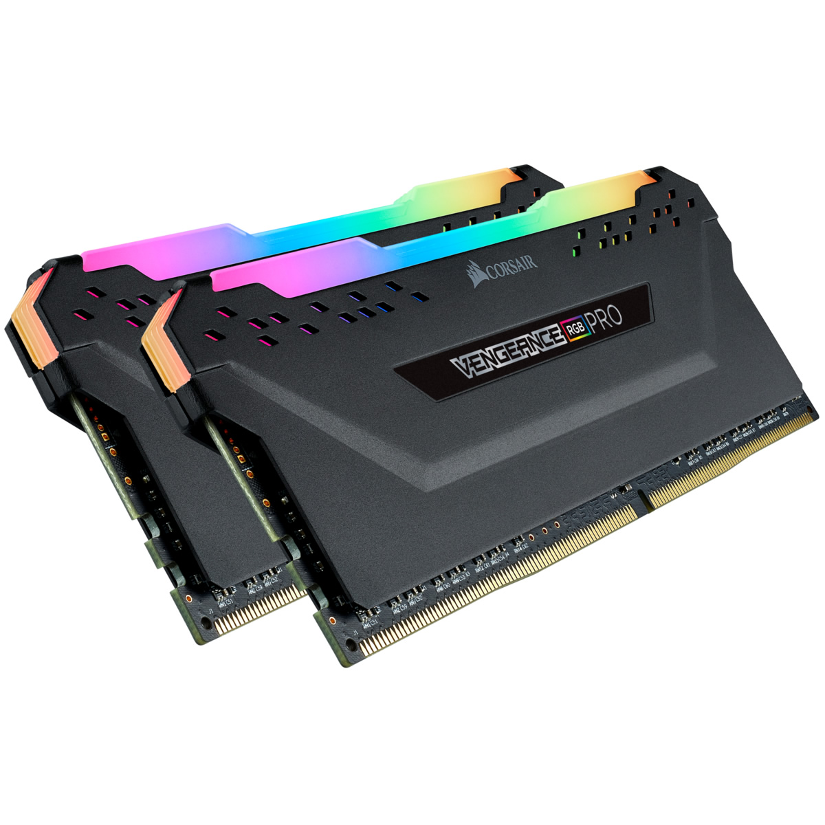 CORSAIR CMW16GX4M2Z3600C18 16GB (2x8GB) DDR4 3600 MHz C18 VENGEANCE RGB BLACK DIMM BELLEK resmi