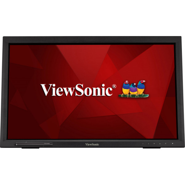 21.5 VIEWSONIC TD2223 FULL HD VGA+DVI+HDMI 10 NOKTA DOKUNMATIK SIYAH MONITOR resmi