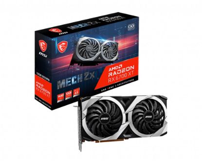 MSI VGA RADEON RX 6700 XT MECH 2X 12G OC RX6700XT 12GB GDDR6 192B PCIE 4.0 X16 (3XDP 1XHDMI) resmi