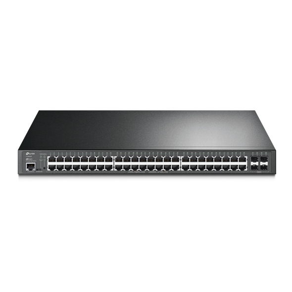 TP-LINK TL-SG3452P POE JETSTREAM 48 PORT GIGIBAIT 4 PORT GIGABIT L2 YONETİLEBİLİR SWITCH resmi