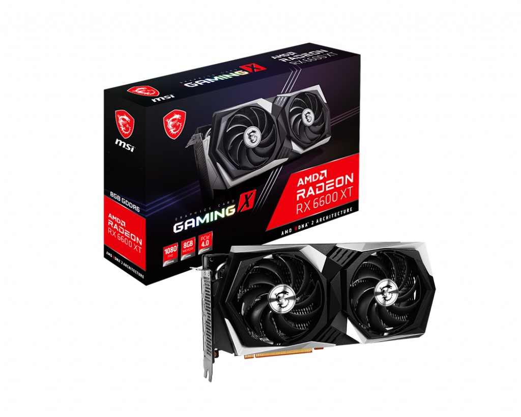 MSI VGA RADEON RX 6600 XT GAMING X 8G RX6600XT 8GB GDDR6 128B PCIE 4.0 X16 (3XDP 1XHDMI) resmi