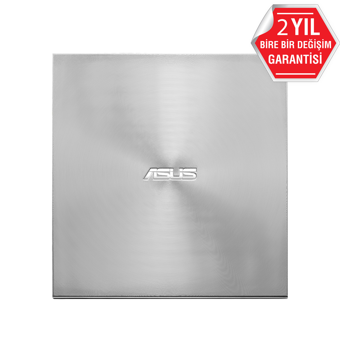 ASUS ZENDRİVE-U9M SDRW-08U9M-U HARİCİ İNCE DVD YAZICI  M-DİSC  USB TYPE-C VE USB 2.0 DESTEKLİ  GÜMÜŞ resmi