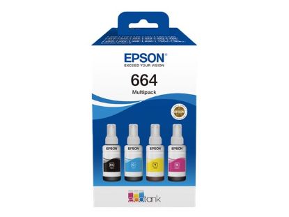 EPSON C13T66464A (664) 4 RENK MULTIPACK L550/ L200/L220/ L355/ L365 resmi