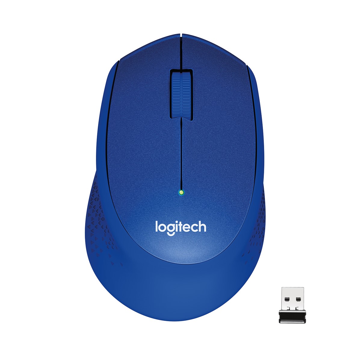 LOGITECH M330 SESSİZ KABLOSUZ MOUSE-MAVİ 910-004910 resmi