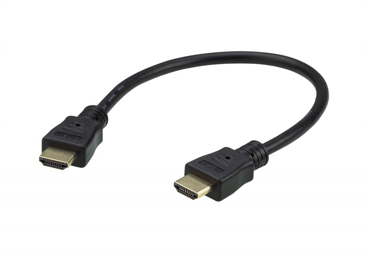 ATEN 2L-7DA3H 0.3M HDMI KABLO TRUE 4K WITH ETHERNET resmi