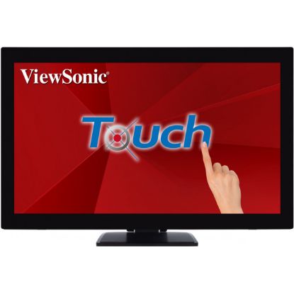 27 VIEWSONIC TD2760 FHD D-SUB+DP+HDMI+USB 10 PARMAK DOKUNMATIK MONITOR resmi