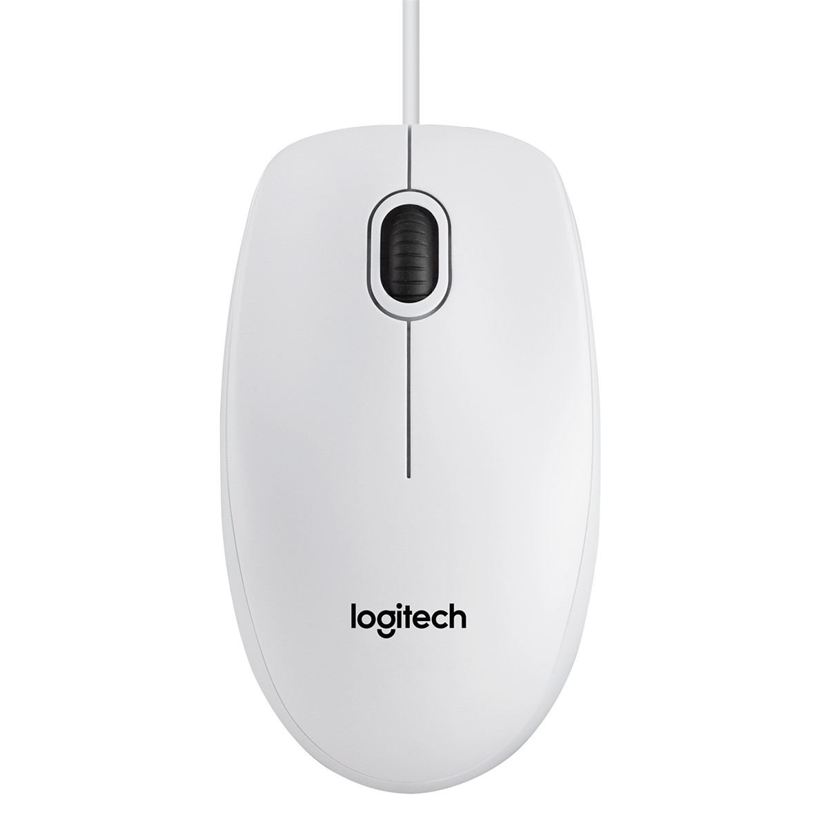 LOGİTECH B100 OPTİK USB MOUSE-BEYAZ 910-003360 resmi