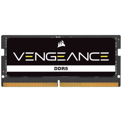 CORSAIR CMSX16GX5M1A4800C40 16GB (1 x 16GB) DDR5 4800MHz CL40 VENGEANCE SIYAH SODIMM BELLEK LAPTOP MEMORY KIT resmi