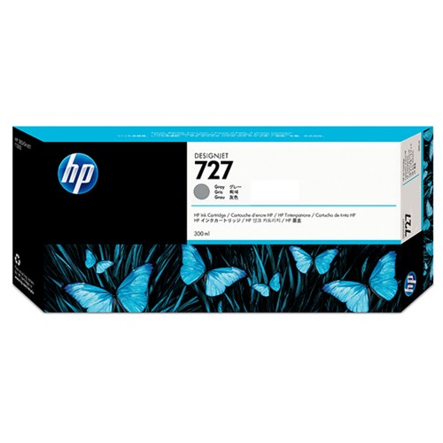 HP F9J79A (727) FOTOGRAF SIYAHI 300 ML GENIS FORMAT MUREKKEP KARTUSU resmi