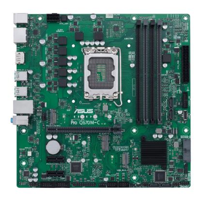 ASUS PRO Q670M-C-CSM INTEL Q690 LGA1200 DDR4 3200 2XDP HDMI ÇİFT M2 USB3.2 TPM MATX INTEL VPRO DESTEĞİ ASUS CONTROL CENTER EXPRESS HEDİYELİ resmi