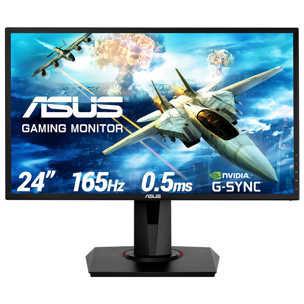 ASUS VG248QG 24 GAMING LED FREESYNC VE G-SYNC UYUMLU  1920x1080 0.5MS 165HZ DP HDMI DVI MM VESA 3YIL FLICKER-FREE.DUSUK MAVI ISIK.PI resmi