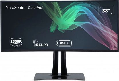 37,5 VIEWSONIC VP3881a CURVED LED IPS 350 NITS 3840 X 1600 5MS USB TIP C 2XHDMI DP VESA FOTOĞRAF / PRODÜKSİYON / TASARIM PROFESYONEL MONİTÖR resmi