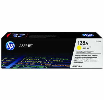 HP CE322A (128A) SARI TONER 1.300 SAYFA resmi