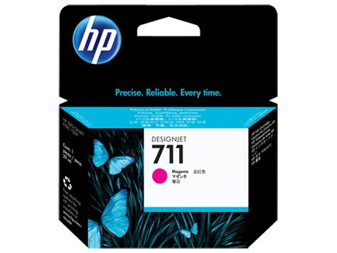 HP CZ131A (711) MACENTA 29 ML GENIS FORMAT MUREKKEP KARTUSU resmi